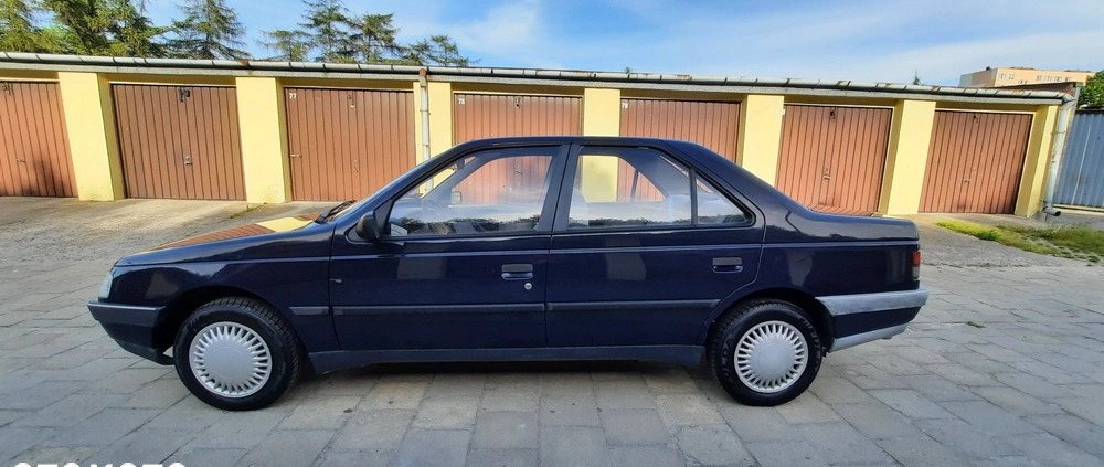 Peugeot 405 cena 6999 przebieg: 60000, rok produkcji 1991 z Lublin małe 277